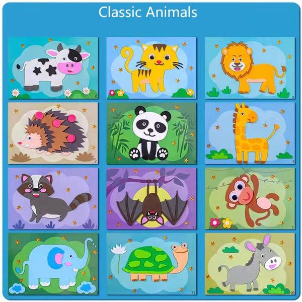 Lighteme Cartoon Sticker Sets for Kids