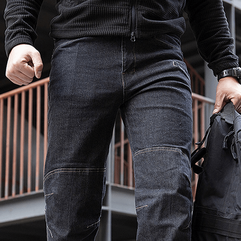 Lighteme Slim Tactical Jeans Operation Flex Tactical Denim Pants