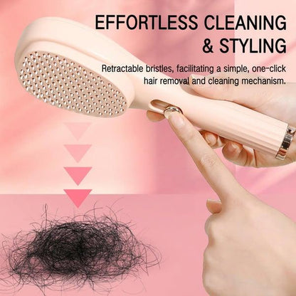 Lighteme Magic Self-Cleaning Hair Massage Comb