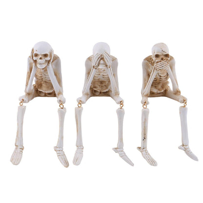 Lighteme Halloween Skeleton Ornaments | Set of 3