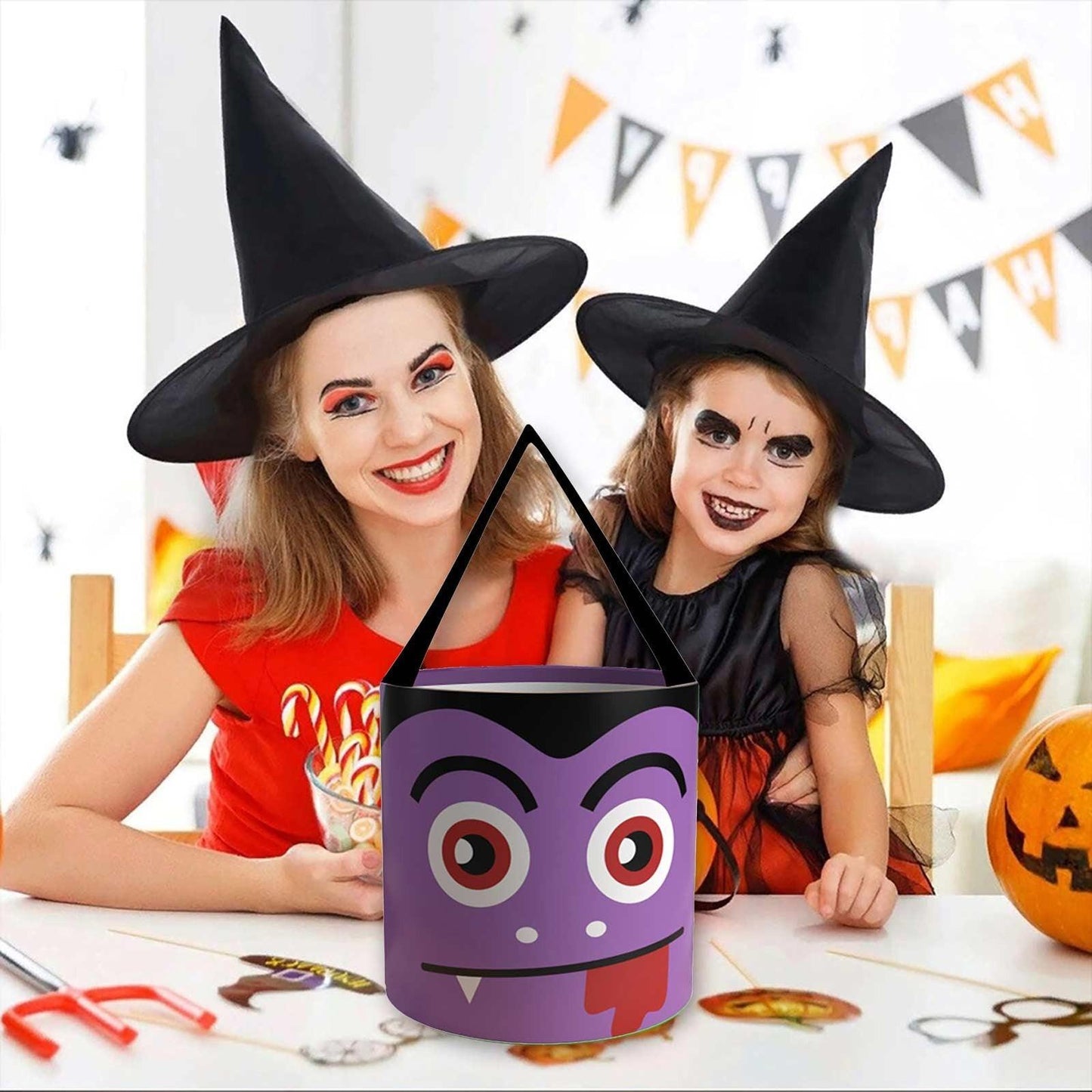 Lighteme Kids' Halloween Foldable Candy Bags