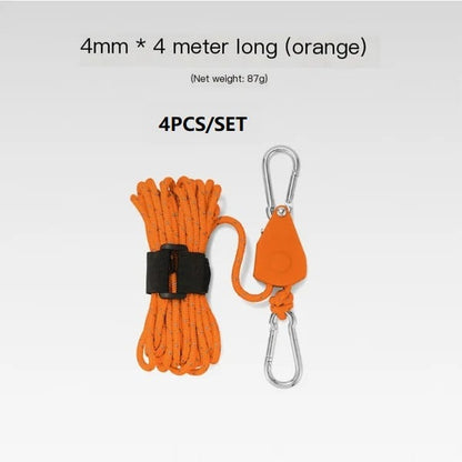 Lighteme Tent Rope A multi purpose camping equipment