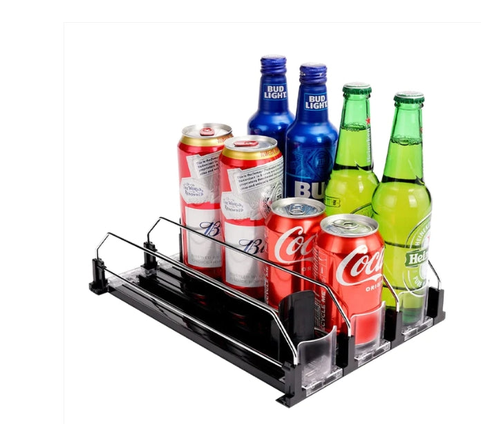 Lighteme Refrigerator beverage storage rack - Finally an organized fridge