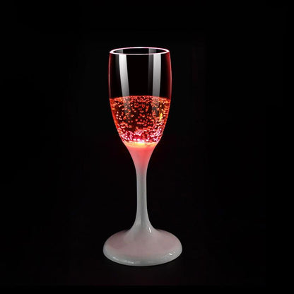 Lighteme LED Champagne Glass | Light Up Your Celebrations with a Sparkling Touch!