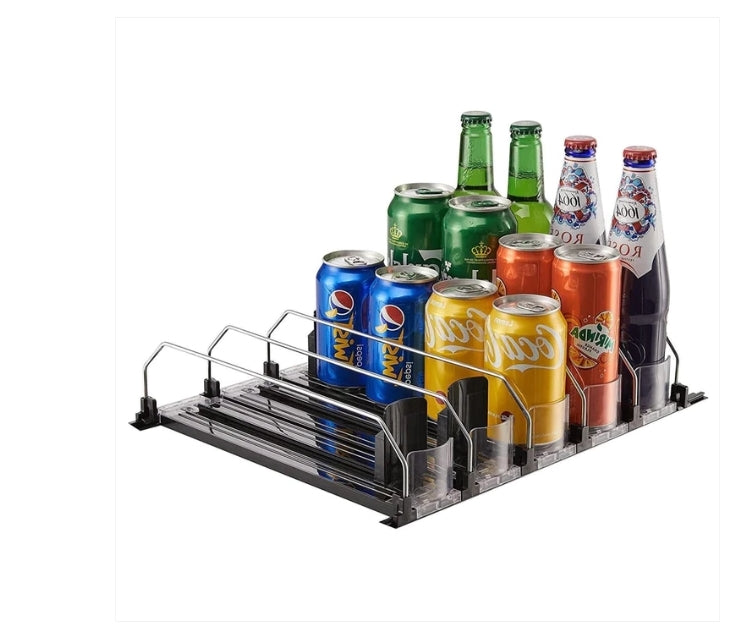 Lighteme Refrigerator beverage storage rack - Finally an organized fridge