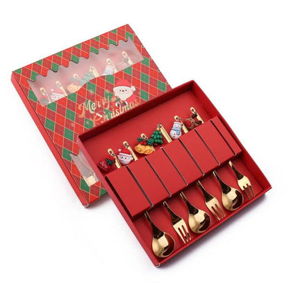 Lighteme Christmas Cutlery Set