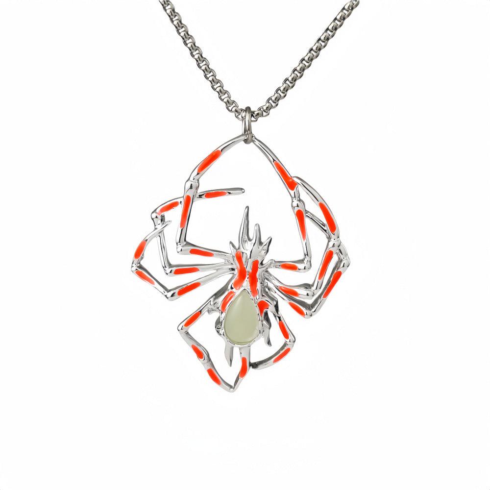 Lighteme Halloween Luminous Spider Necklace