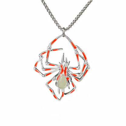 Lighteme Halloween Luminous Spider Necklace