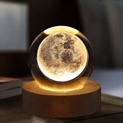 Lighteme Mini Crystal Ball Night Light