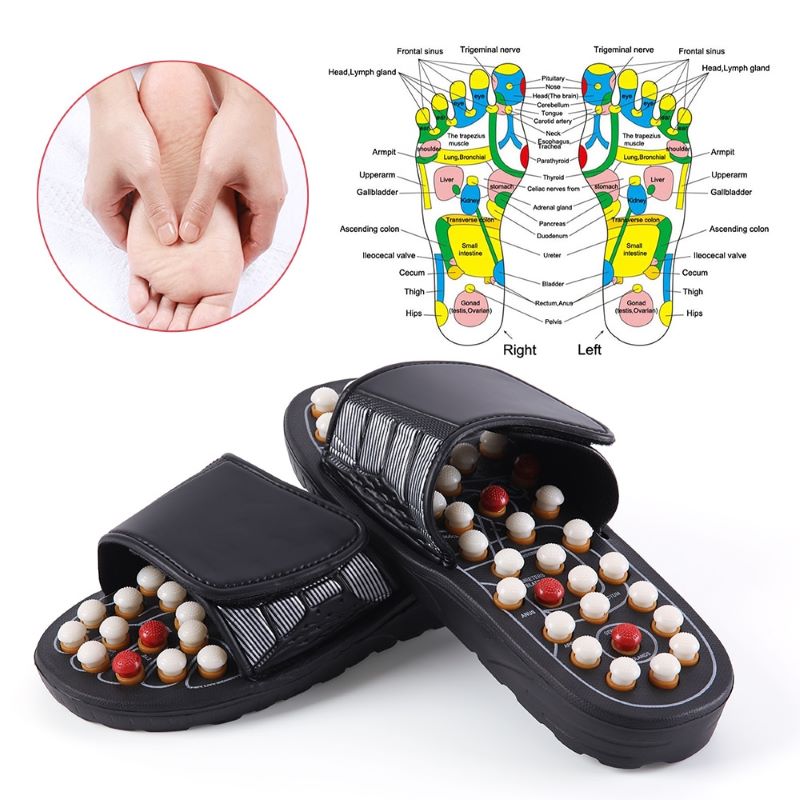 Lighteme ACU-POINT SLIPPER - ACCUPRESSURE MASSAGE FOOT MASSAGER