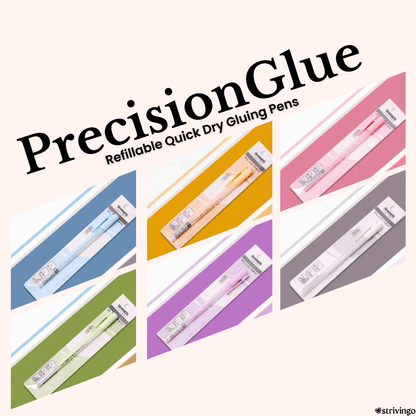 Lighteme 3+3 Free Refillable Roller Tip Glue Sticks