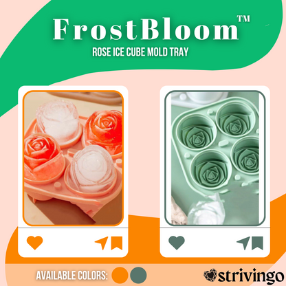 Lighteme Rose Ice Cube Mold Tray | BUY 1 GET 2!