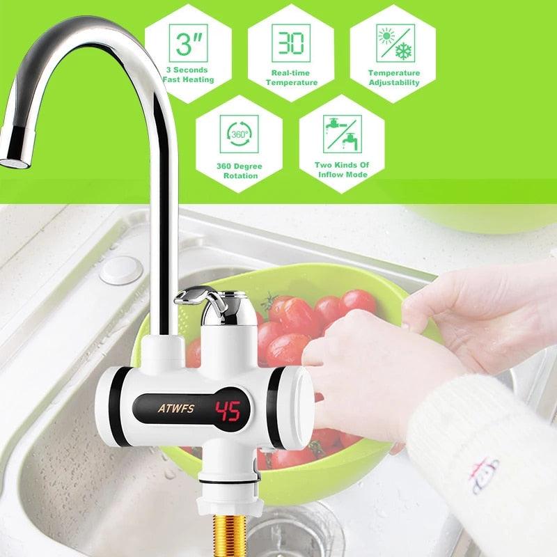 Lighteme Instant hot water kitchen tap