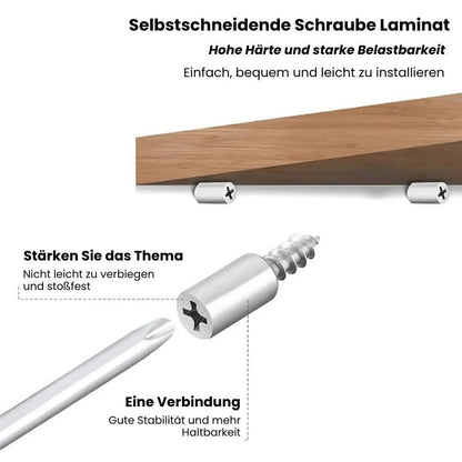 Lighteme Durable self-tapping screws - with rubber sleeves