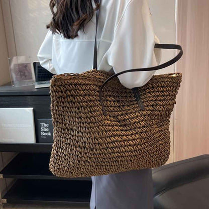 Lighteme Straw Woven Bag