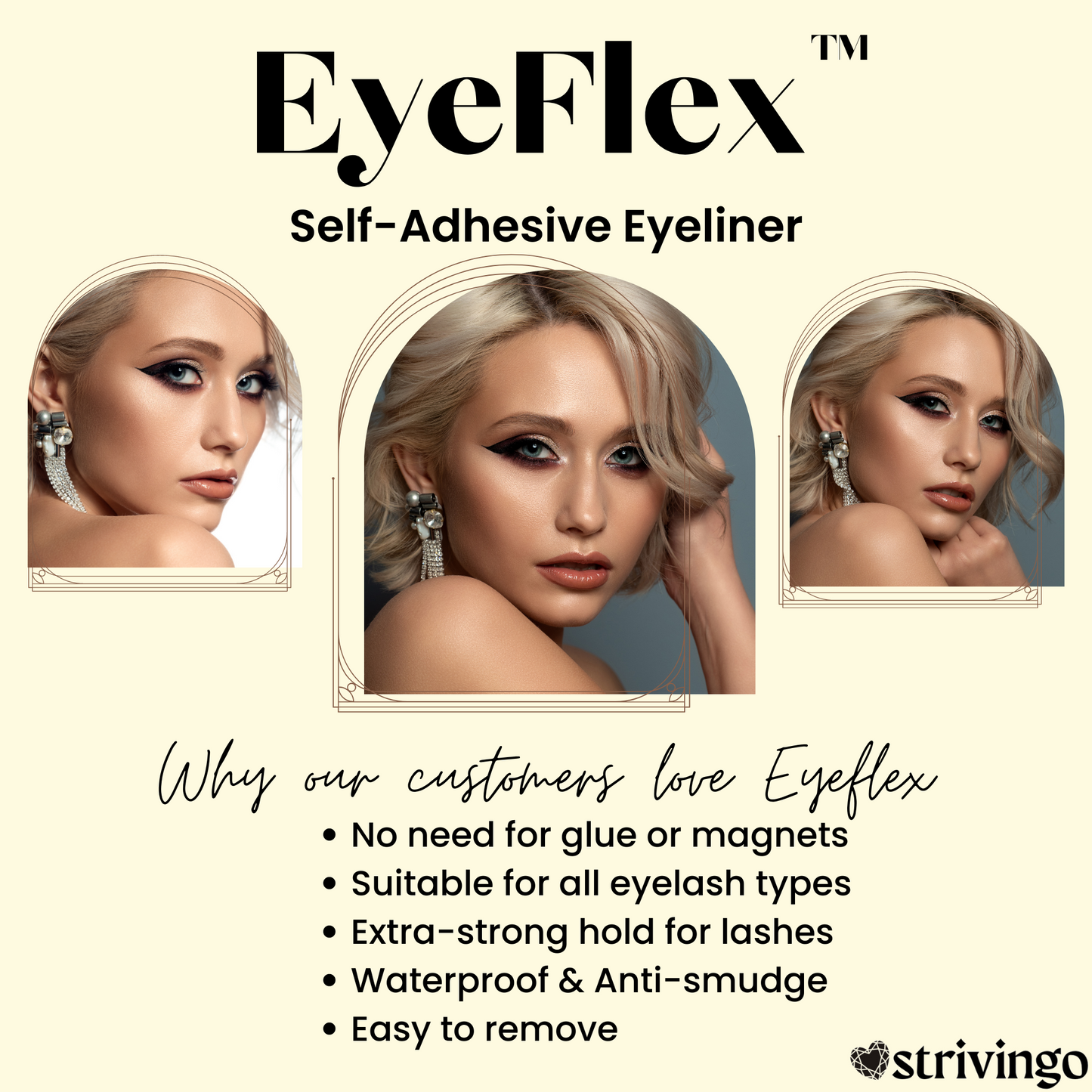 Lighteme Self-Adhesive Eyeliner - No Glue or Magnets