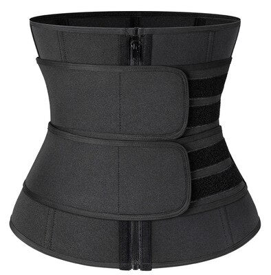 Lighteme Women Waist Trainer Body Shaper Slimmer Sweat Belt Tummy Control