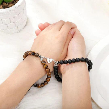 Lighteme Magnetic Heart Bracelets for Couples