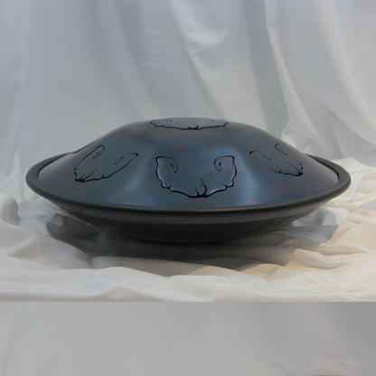 20 Inches Butterfly Drum - B2 Celtic Steel Tongue Handpan