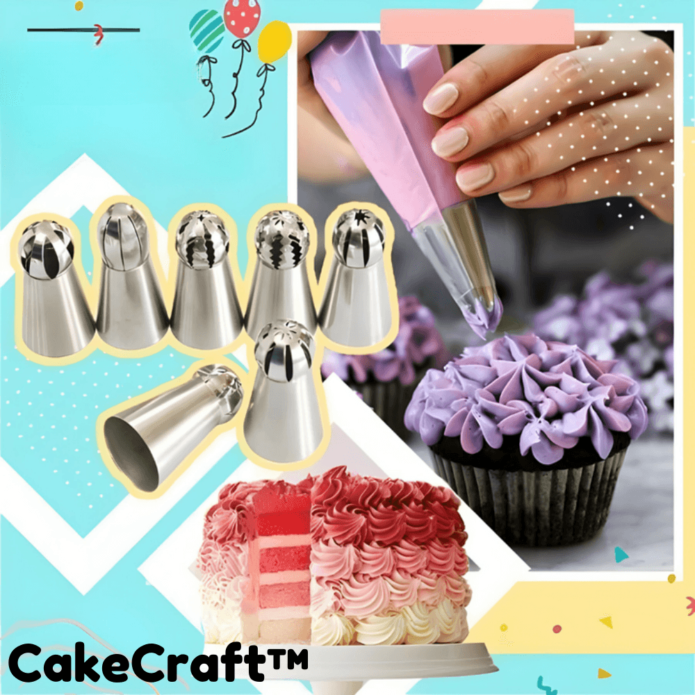 Lighteme Cake Decorating Piping Tips (Set of 36)