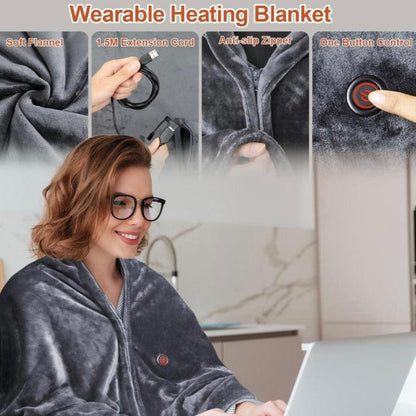 Lighteme Heated Blanket Scarf USB charging