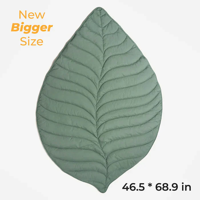 Lighteme Nature-Inspired Leaf Pet Blanket – Stylish and Comfortable