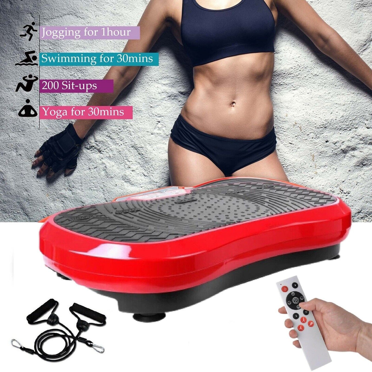 Lighteme GET FIT HOME MACHINE PACK WITH DETACHABLE BANDS - Weight Loss & Toning At Home