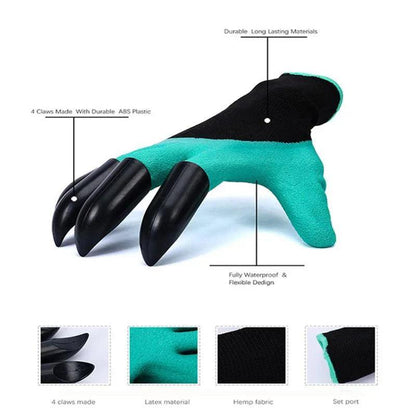 Lighteme Gardening Gloves with Claws