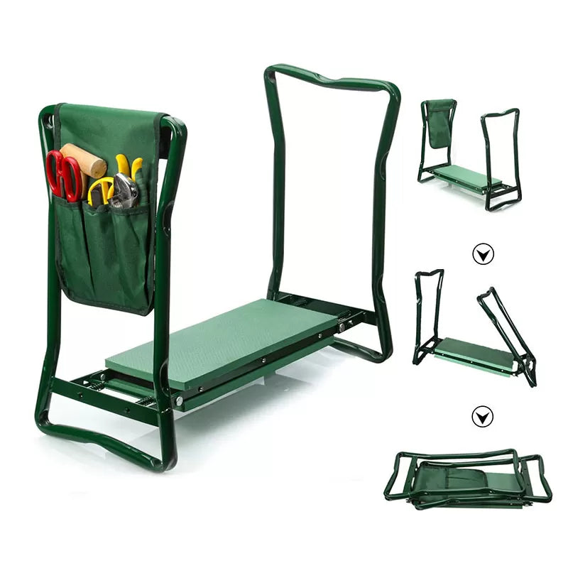 Lighteme the ultimate 2-in-1 kneeling bench with high comfort and tool pockets!