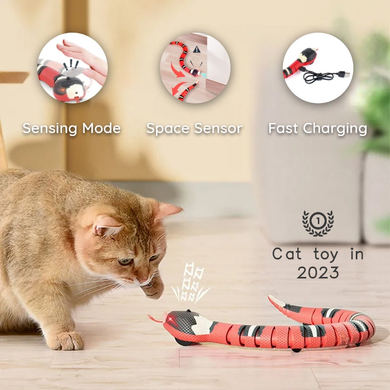 Lighteme Smart Snake toy for your cats