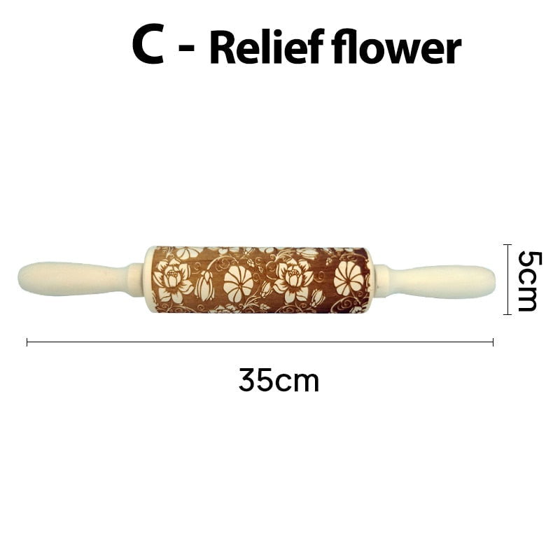 Lighteme Decorated Rolling Pin