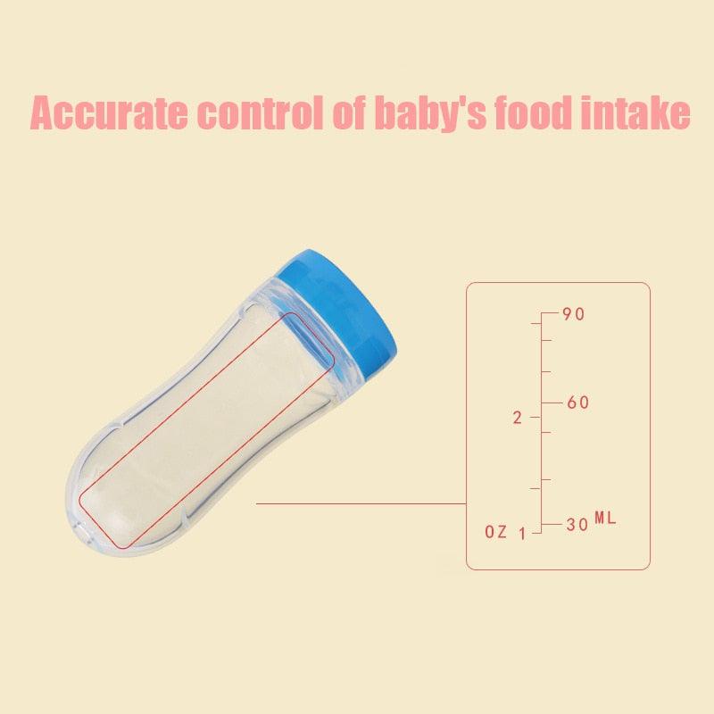 Lighteme Baby spoon bottle dispenser - The soft silicone