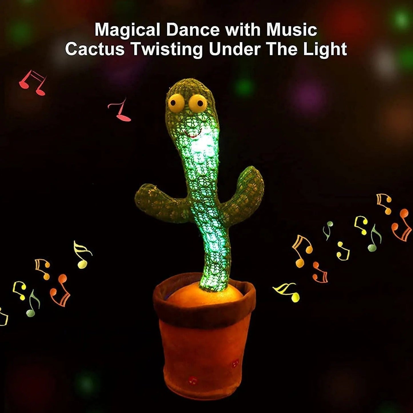 Lighteme Singing, dancing, talking cactus toy