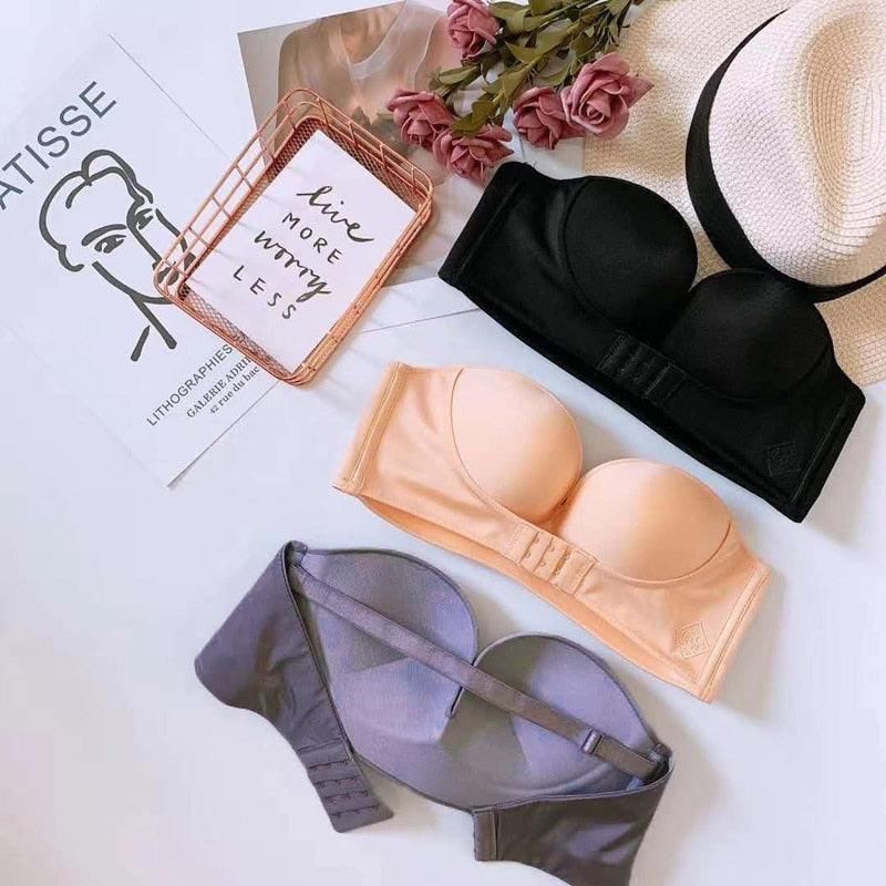 Lighteme Strapless bra - Look good and feel comfortable in anything you wear!