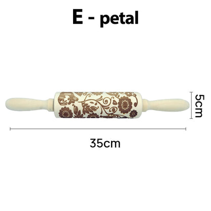 Lighteme Decorated Rolling Pin