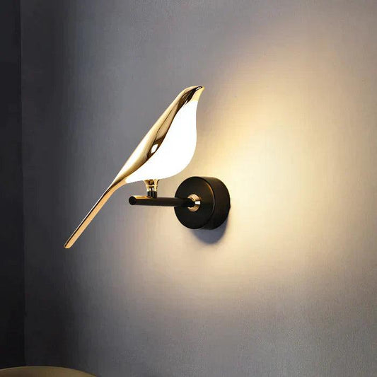 Lighteme Modern wall light in the shape of birds