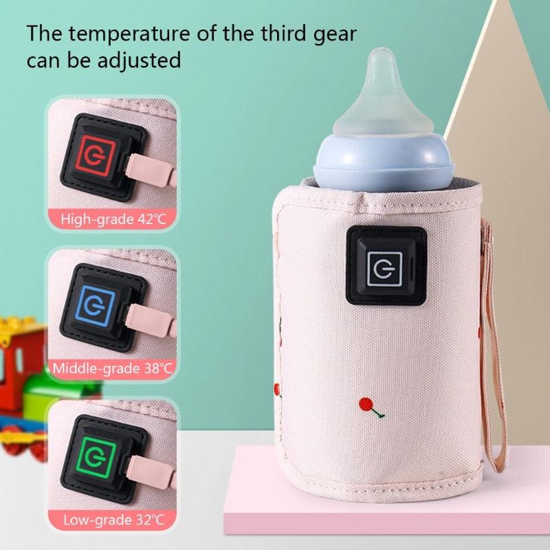 Lighteme Bottle warmer - Electric baby bottle warmer bag