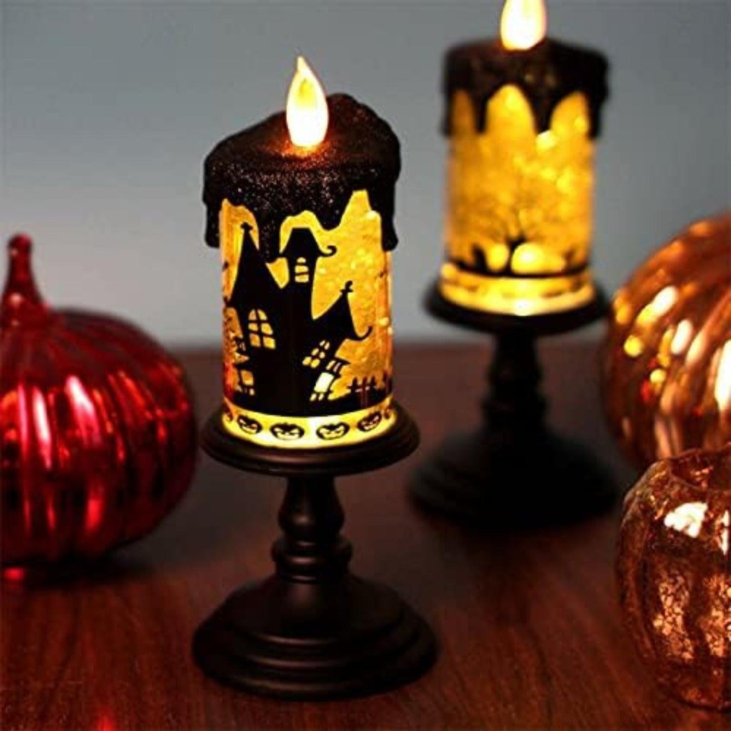 Lighteme Grand Glittering Halloween LED Candles