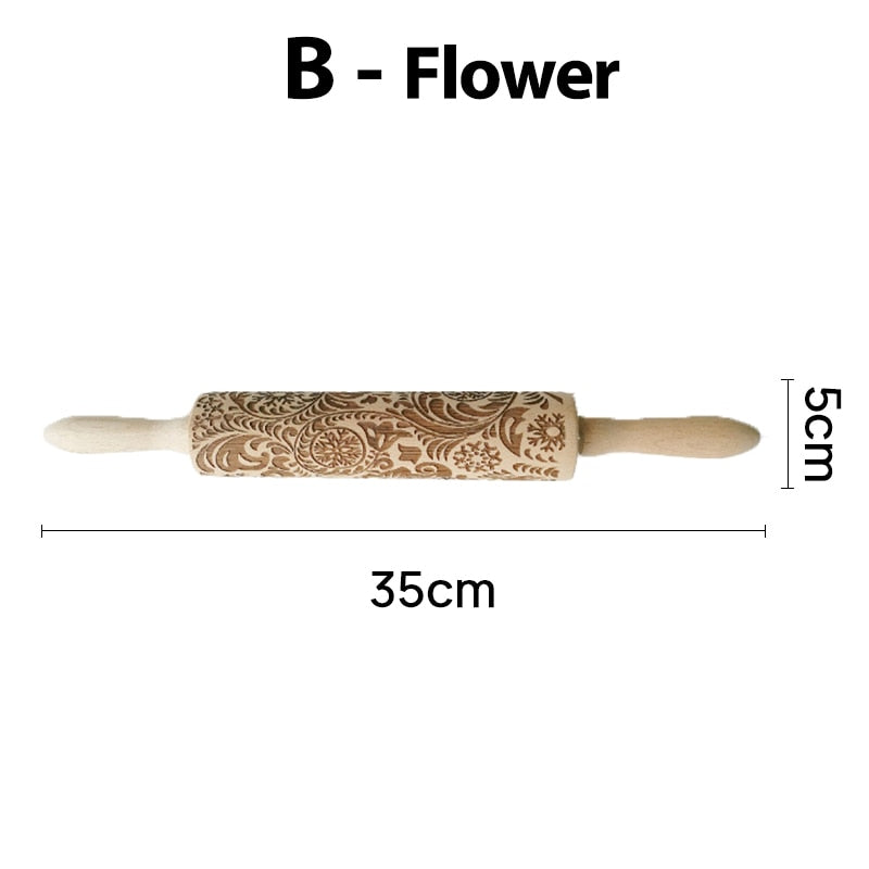 Lighteme Decorated Rolling Pin