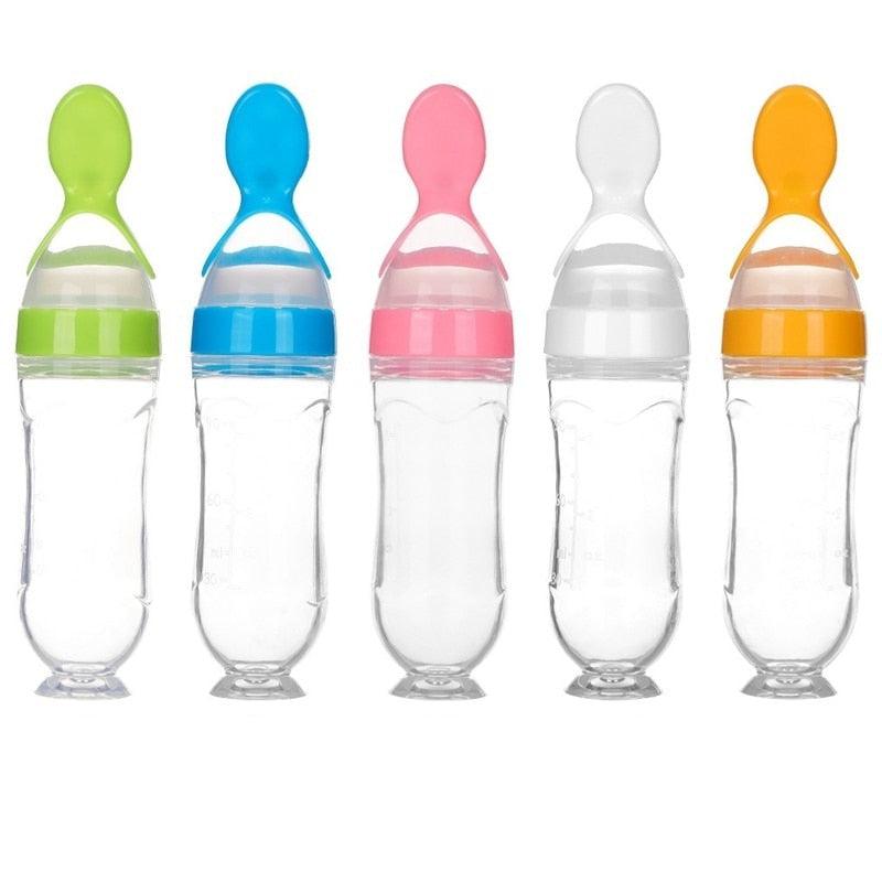 Lighteme Baby spoon bottle dispenser - The soft silicone