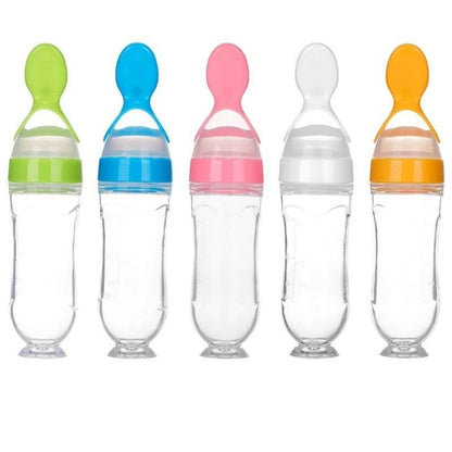 Lighteme Baby spoon bottle dispenser - The soft silicone