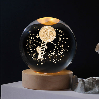 Lighteme Mini Crystal Ball Night Light