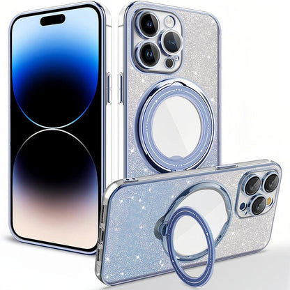 Lighteme Galvanized magnetic phone case with stand