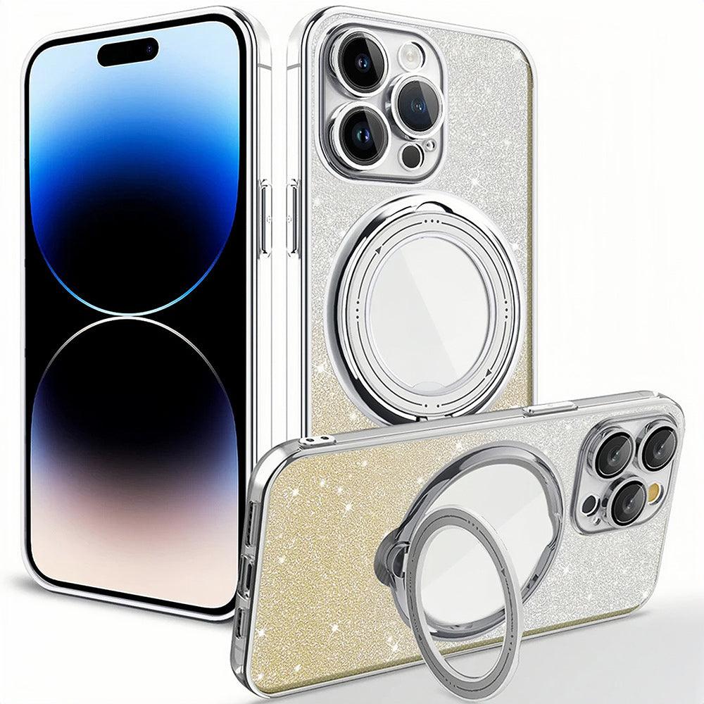 Lighteme Galvanized magnetic phone case with stand