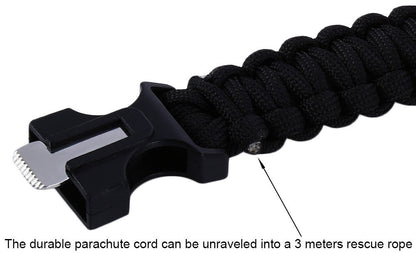 Lighteme Multifunction Survival Paracord Bracelet Watch