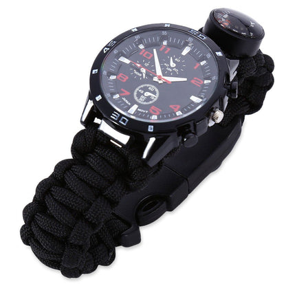 Lighteme Multifunction Survival Paracord Bracelet Watch