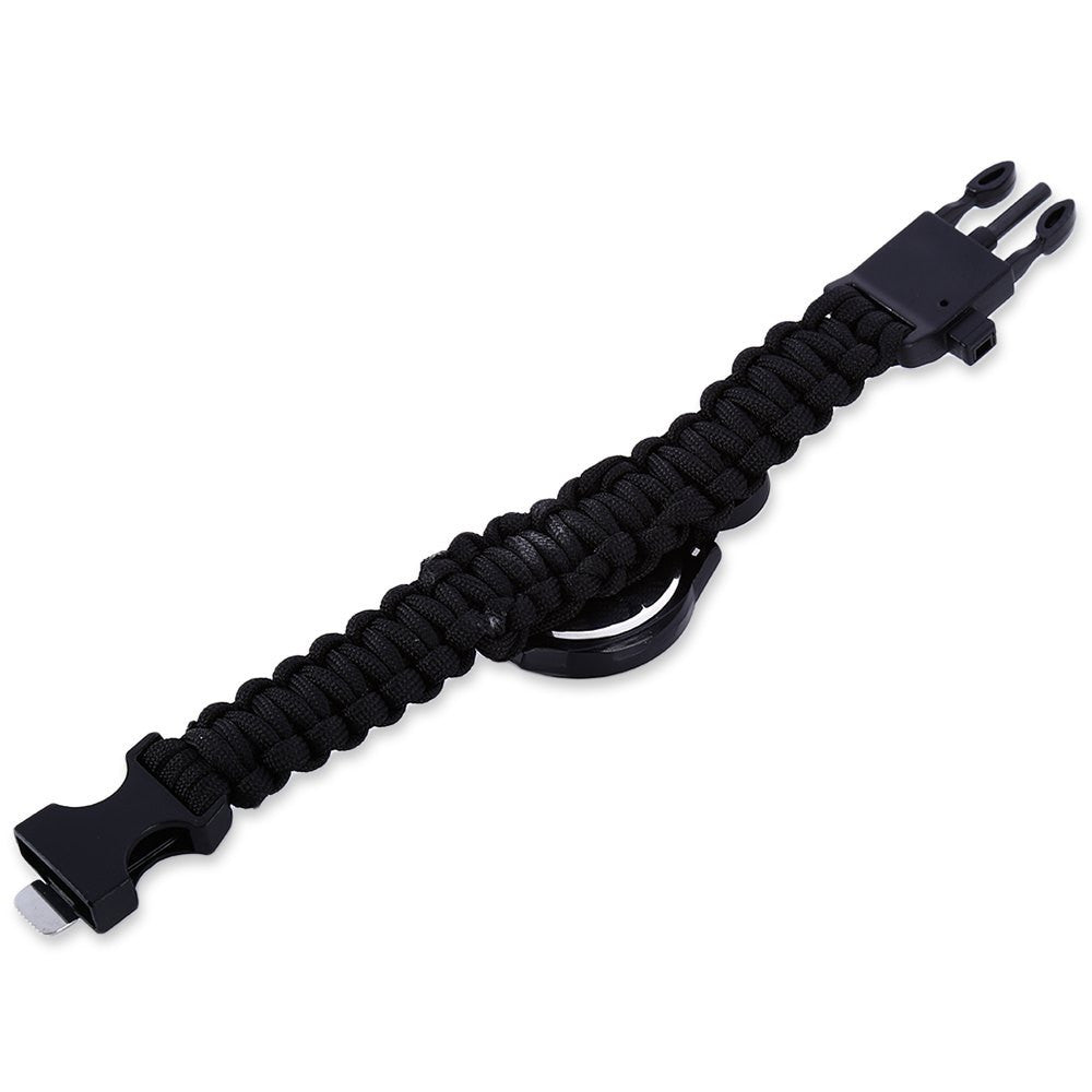 Lighteme Multifunction Survival Paracord Bracelet Watch