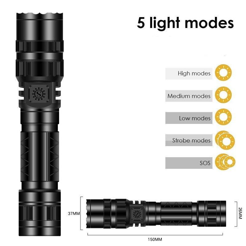 Lighteme XHP100 SUPER BRIGHT FLASHLIGHT