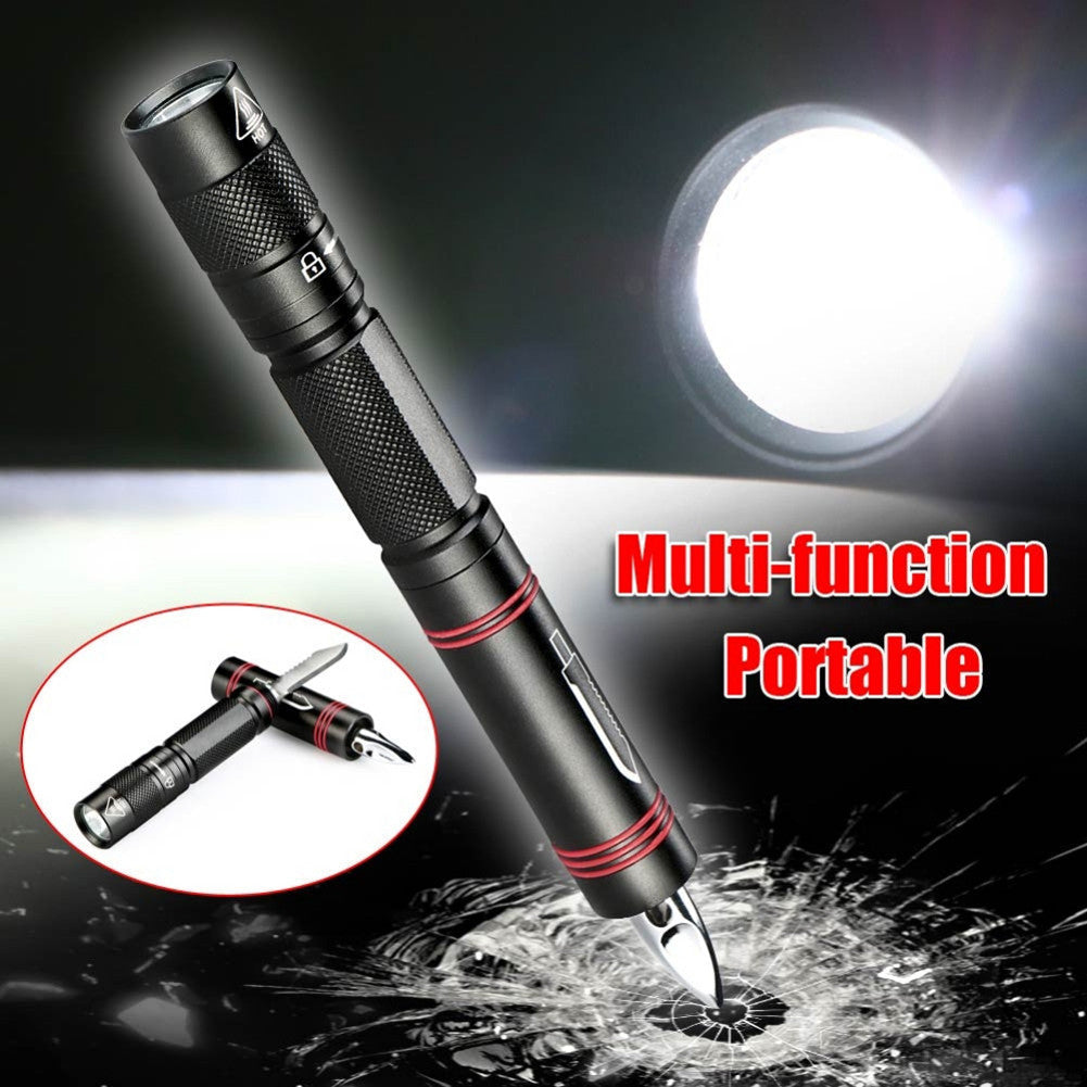 Lighteme Multifunction Protection Flashlight Knife Tactical Pen