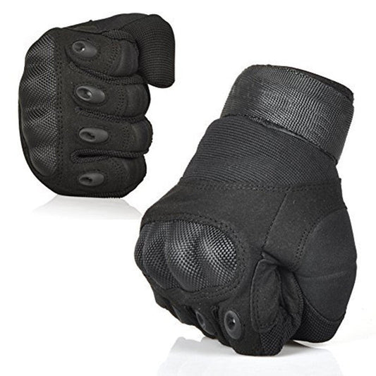 Full Finger Carbon Hard Knuckle Gloves.